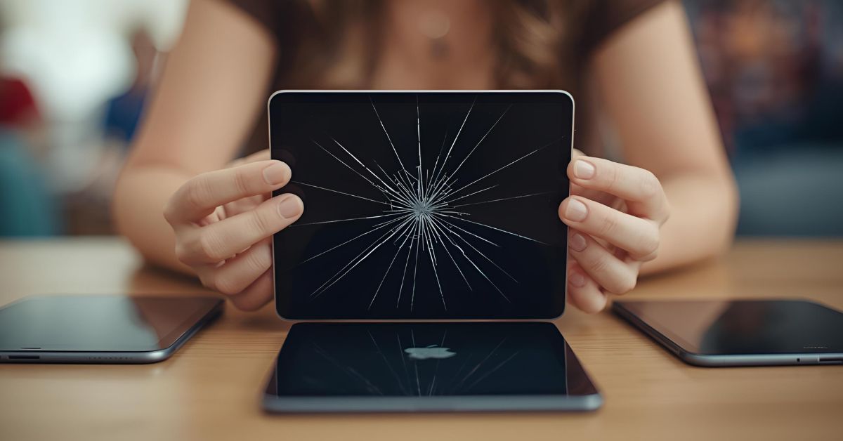 ipad cracked